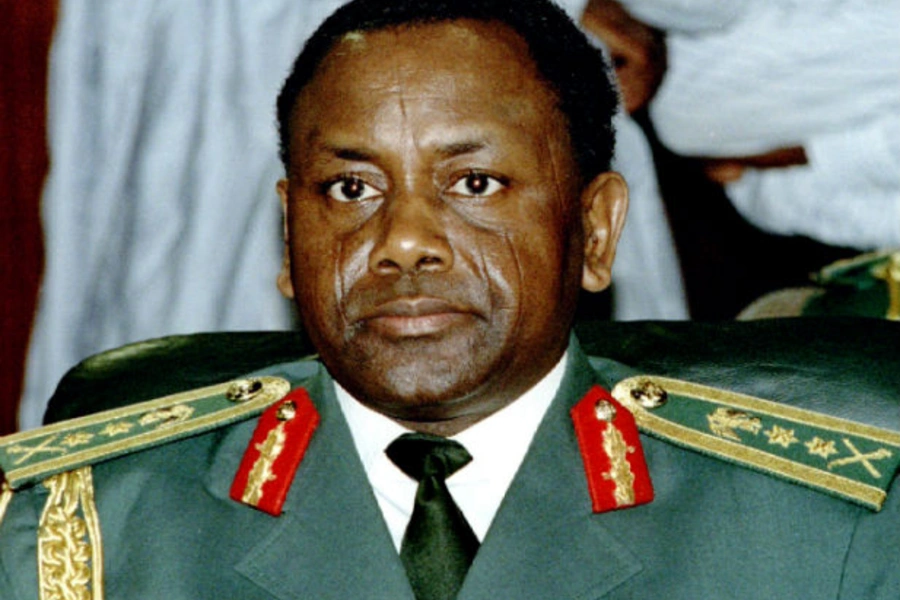 General Sani Abacha, Nigeria’s military ruler (1993-1998)