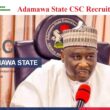 Adamawa State CSC Recruitment 2025