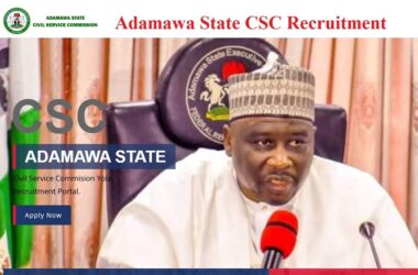 Adamawa State CSC Recruitment 2025