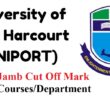 UNIPORT 2025 Jamb Cut Off Mark