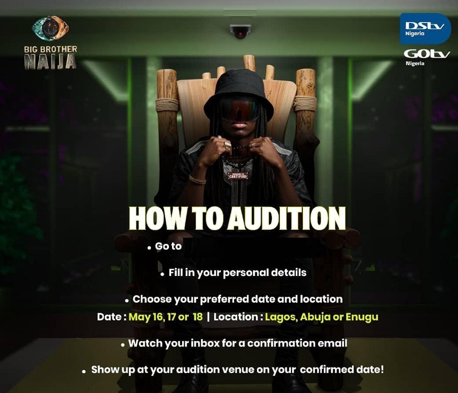 Big Brother Naija Registration 2025