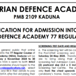 NDA 77RC Registration 2025