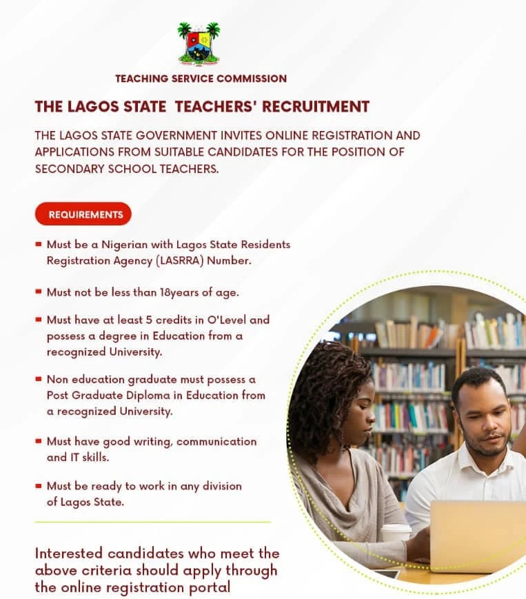 Lagos State Tescom Recruitment Portal 2025
