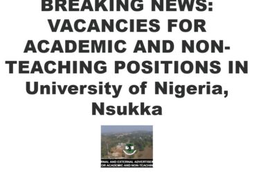 UNN Recruitment 2025