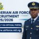 Nigerian Air Force (NAF) Recruitment 2025