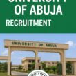 University of Abuja recruitment 2026