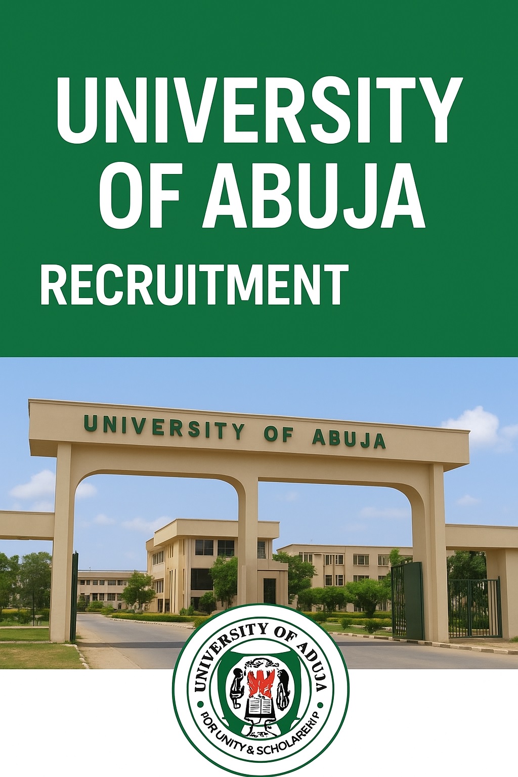 University of Abuja recruitment 2026